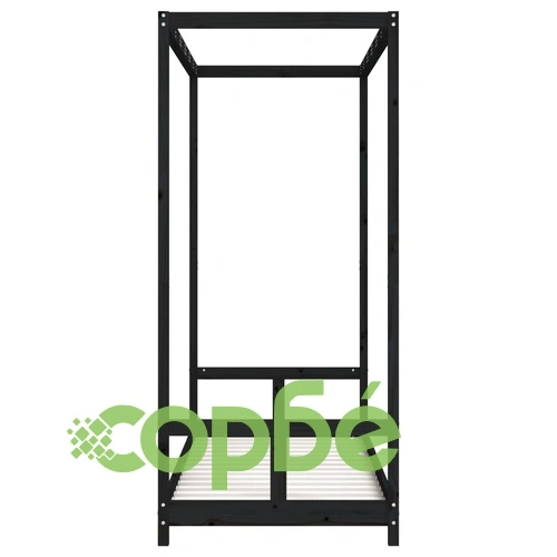 Рамка за детско легло 80x200 см масивна борова дървесина ➤ топ цена ➤ sorbe.bg