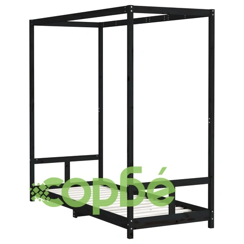 Рамка за детско легло 80x200 см масивна борова дървесина ➤ топ цена ➤ sorbe.bg