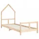 Детска рамка за легло 80x200 см борово дърво масив