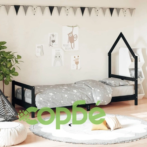 Рамка за детско легло 80x200 см масивна борова дървесина ➤ топ цена ➤ sorbe.bg