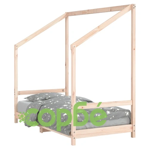 Рамка за детско легло 80x160 см масивна борова дървесина ➤ топ цена ➤ sorbe.bg