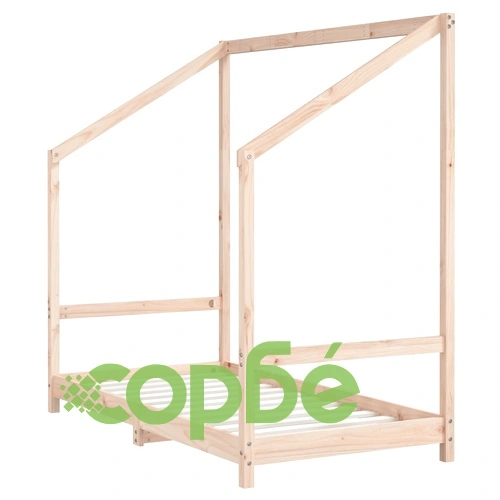 Рамка за детско легло 80x160 см масивна борова дървесина ➤ топ цена ➤ sorbe.bg