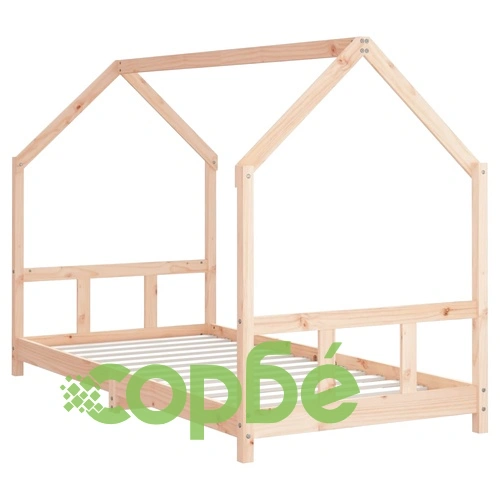 Детска рамка за легло, 90x190 см, бор масив ➤ топ цена ➤ sorbe.bg