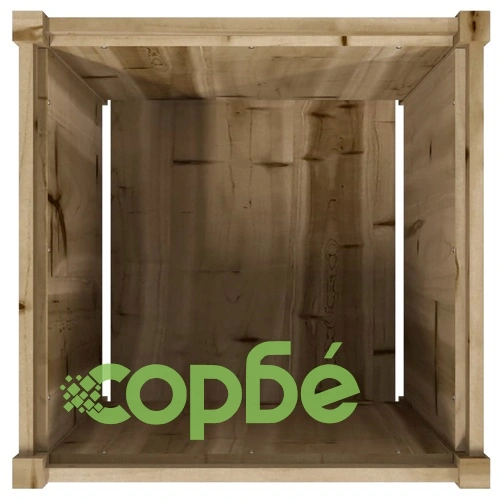 Градински сандъци, 2 бр, импрегнирана борова дървесина ➤ топ цена ➤ sorbe.bg