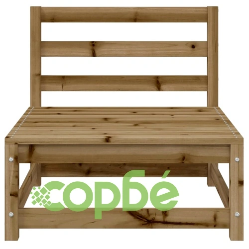 Градински кресла без подлакътници, 3 бр, 70x70x67 см ➤ топ цена ➤ sorbe.bg