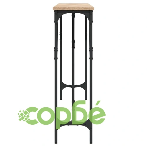 Конзолна маса, дъб сонома, 180x23x75 см, инженерно дърво ➤ топ цена ➤ sorbe.bg