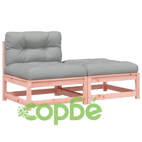 Градинско кресло без подлакътници, с възглавници и табуретка ➤ топ цена ➤ sorbe.bg