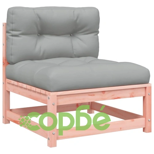 Градинско кресло без подлакътници, с възглавници и табуретка ➤ топ цена ➤ sorbe.bg