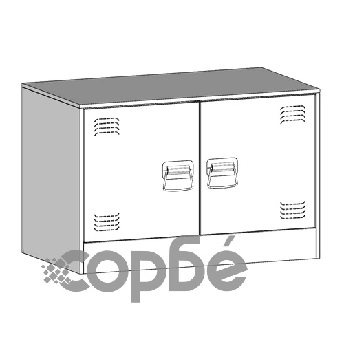 ТВ шкафове 2 бр антрацит 67x39x44 см стомана ➤ топ цена ➤ sorbe.bg