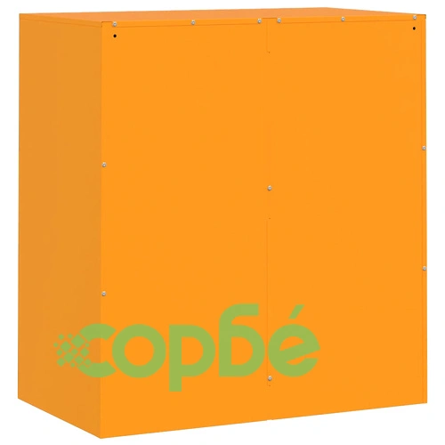 Бюфет, горчица жълто, 67x39x73 см, стомана ➤ топ цена ➤ sorbe.bg