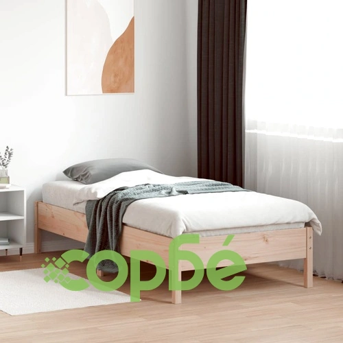 Рамка за легло без матрак, 90x190 см, масивна чамова дървесина ➤ топ цена ➤ sorbe.bg