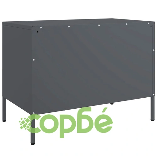 ТВ шкафове 2 бр антрацит 68x39x50,5 см стомана ➤ топ цена ➤ sorbe.bg