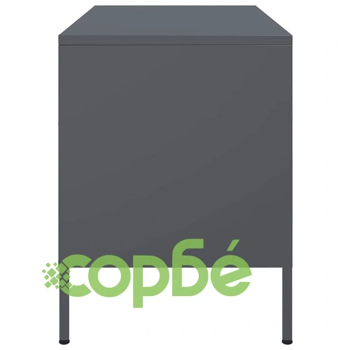 ТВ шкафове 2 бр антрацит 68x39x50,5 см стомана ➤ топ цена ➤ sorbe.bg