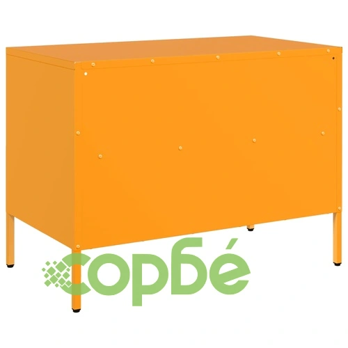 ТВ шкафове, 2 бр, горчица жълто, 68x39x50,5 см, стомана на топ цена от sorbe.bg ТВ шкафове, 2 бр, горчица жълто, 68x39x50,5 см, стомана ➤ топ цена ➤ sorbe.bg