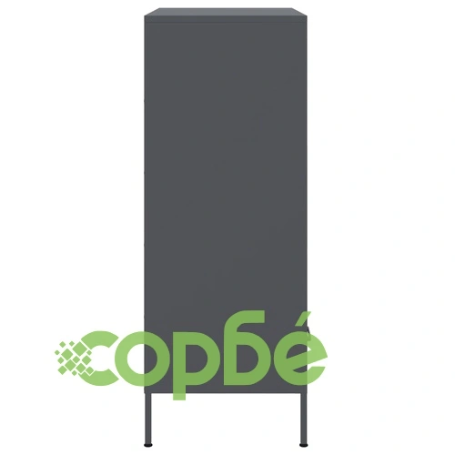 Висок шкаф, антрацит, 68x39x101,5 см, стомана ➤ топ цена ➤ sorbe.bg