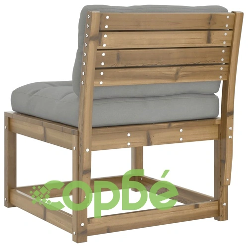 Градински дивани с възглавници, 2 бр, импрегнирано борово дърво ➤ топ цена ➤ sorbe.bg