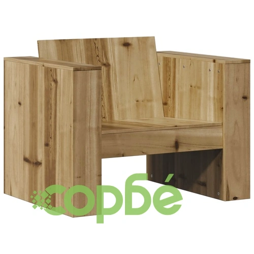 Градински диван, 79x60x62 см, импрегнирано борово дърво ➤ топ цена ➤ sorbe.bg