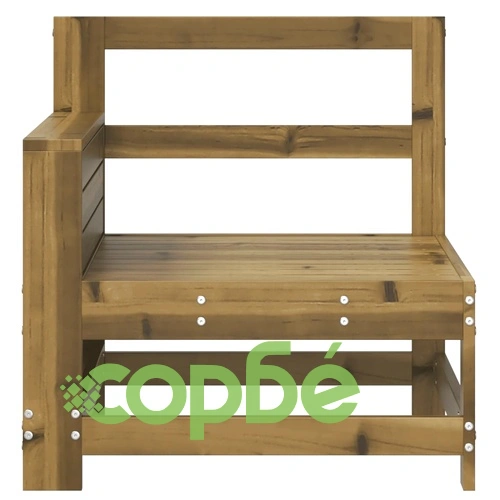 Градински диван, 69x62x70,5 см, импрегнирано борово дърво ➤ топ цена ➤ sorbe.bg