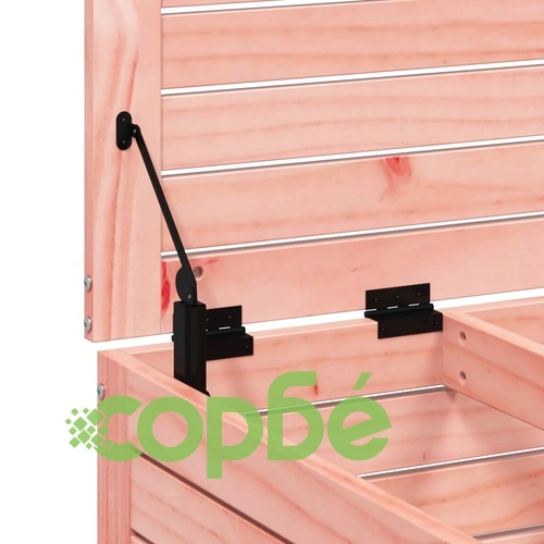 Градинска табуретка с възглавница, дугласко дърво масив ➤ топ цена ➤ sorbe.bg