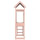 Кула за игра със стълба 110,5x52,5x215 см дугласка ела масив