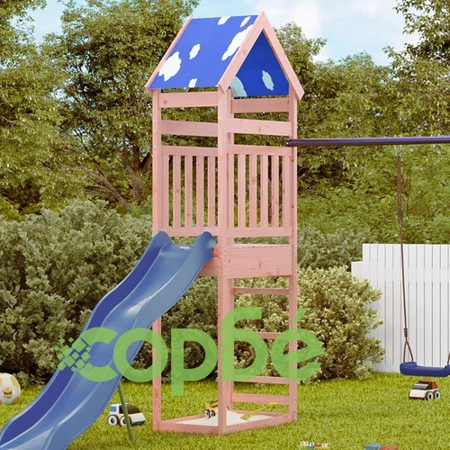 Кула за игра 85x52,5x265 см масивна дугласка дървесина ➤ топ цена ➤ sorbe.bg