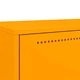Висок шкаф, горчица жълто, 68x39x111,5 см, стомана