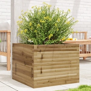 Градинска кашпа 60x60x45,5 см импрегниран бор