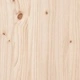 Градинска кашпа 70x70x45,5 см масивна борова дървесина