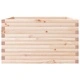 Градинска кашпа 80x80x45,5 см масивна борова дървесина