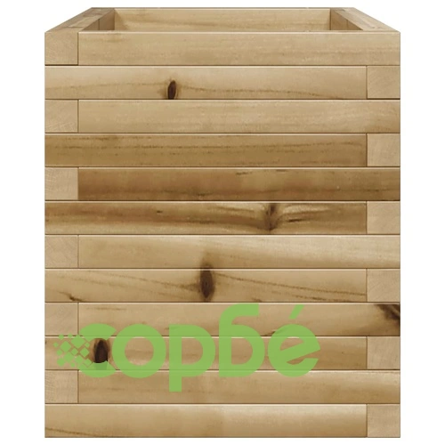 Градинска кашпа, 70x40x45,5 см, импрегнирано борово дърво ➤ топ цена ➤ sorbe.bg