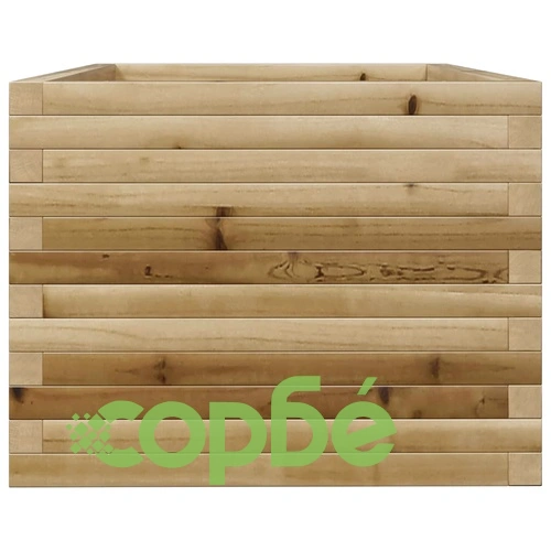 Градинска кашпа, 90x60x45,5 см, импрегнирано борово дърво ➤ топ цена ➤ sorbe.bg