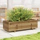 Градинска кашпа 90x40x26,5 см импрегниран бор