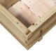 Градинска кашпа 110x40x26,5 см импрегниран бор