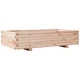 Градинска кашпа 110x60x26,5 см масивна борова дървесина