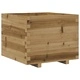 Градинска кашпа 60x60x49,5 см импрегниран бор