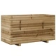 Градинска кашпа 90x40x49,5 см импрегниран бор