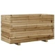 Градинска кашпа 90x40x49,5 см импрегниран бор