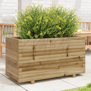 Градинска кашпа 90x40x49,5 см импрегниран бор