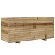 Градинска кашпа 110x40x49,5 см импрегниран бор