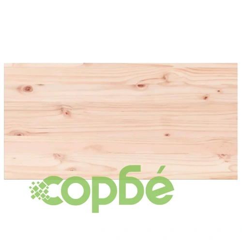 Плотове за маси, 4 бр, 90x45x1,7 см, правоъгълни, бор масив ➤ топ цена ➤ sorbe.bg