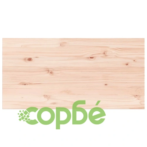 Плотове за маси, 4 бр, 100x50x1,7 см, правоъгълни, бор масив ➤ топ цена ➤ sorbe.bg