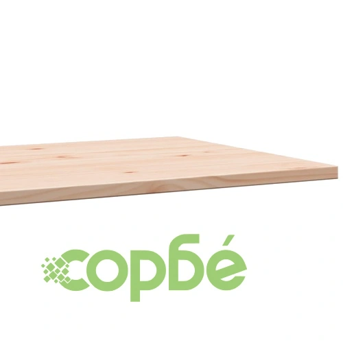 Плотове за маси, 4 бр, 100x50x1,7 см, правоъгълни, бор масив ➤ топ цена ➤ sorbe.bg