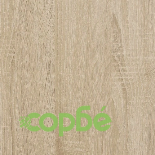 Маса за кафе с LED, дъб сонома, 50x50x45 см, инженерно дърво ➤ топ цена ➤ sorbe.bg