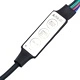 Маса за кафе с Infinity LED, сонома дъб, 90x50x50 см