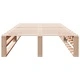 Рамка за легло без матрак, 90x190 см, масивна чамова дървесина