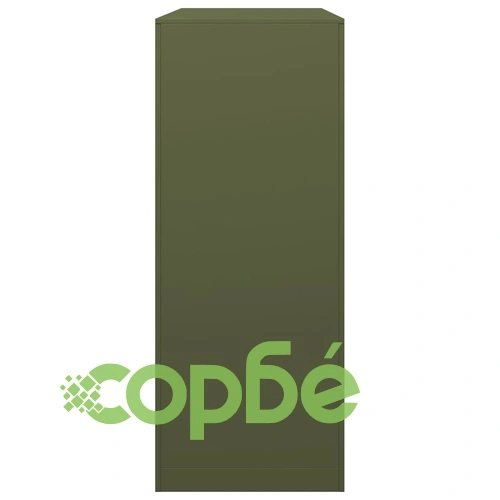 Стойка за дърва за огрев, зелена, 100x40x100 см, стомана ➤ топ цена ➤ sorbe.bg