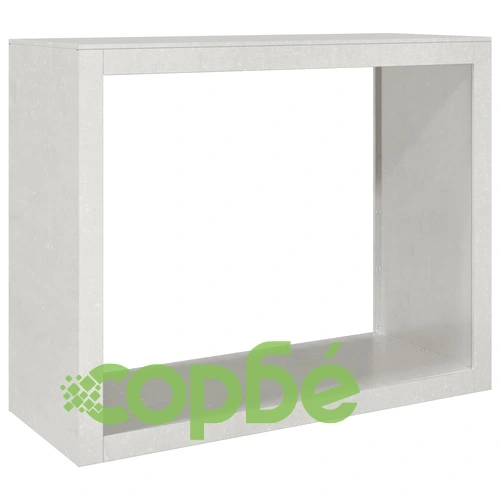 Стойка за дърва за огрев, 100x40x80 см, неръждаема стомана ➤ топ цена ➤ sorbe.bg