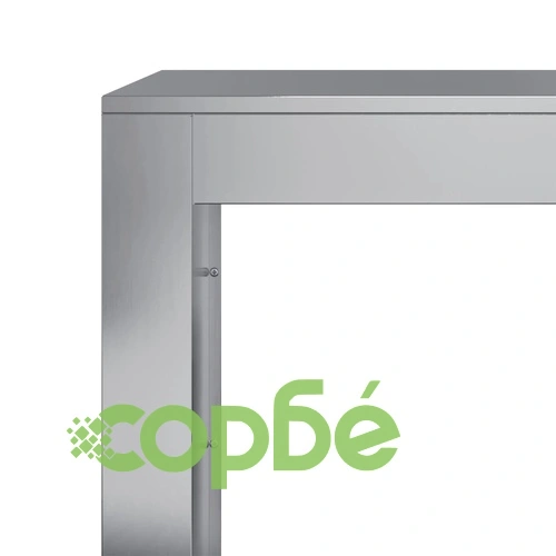 Стойка за дърва за огрев, 100x40x80 см, поцинкована стомана ➤ топ цена ➤ sorbe.bg