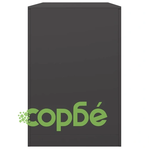 Стойка за дърва, черна, 100x40x60 см, стомана ➤ топ цена ➤ sorbe.bg