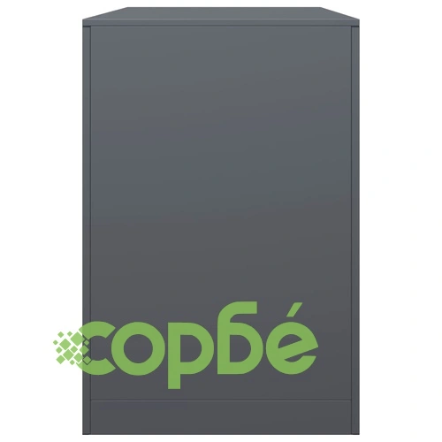 Стойка за дърва за огрев, антрацит, 100x40x60 см, стомана ➤ топ цена ➤ sorbe.bg